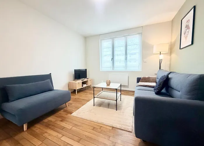 Appartement La Perle Suedoise - Avec Terasse Privée Calais