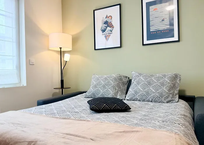 Appartement La Perle Suedoise - Avec Terasse Privée Calais