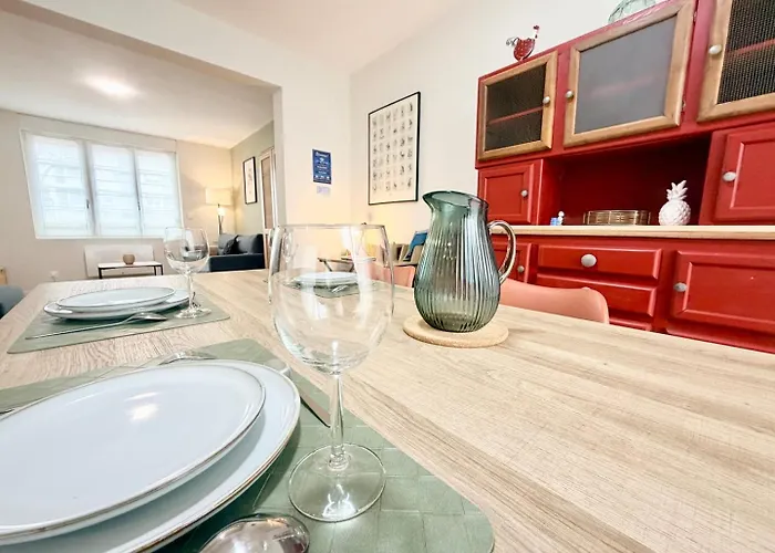 Appartement La Perle Suedoise - Avec Terasse Privée Calais